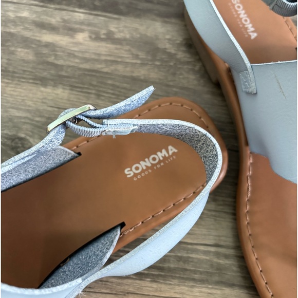 Sandals Blue size 7 - Picture 2 of 10